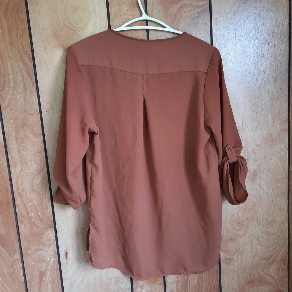 Zara basic flowy top - Picture 5 of 5
